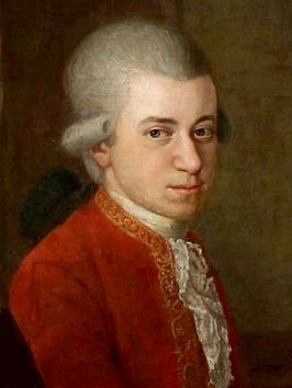 Wolfgang Amadeus Mozart Detail uit familieportret (ca.1780), Johann Nepomuk della Croce, Mozarteum