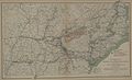 Map 1: Sherman's advance: Tennessee, Georgia and Carolinas (1863–65).