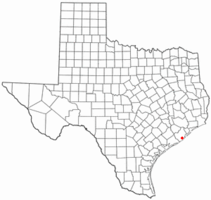 Location of Oyster Creek, Texas