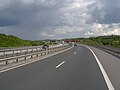 L'autoroute Trakia près du village de Vakarel