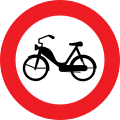 8b: Fahrverbot für Motorfahrräder