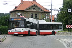 Ústecký trolejbus Škoda 27Tr