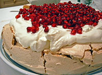 Pavlova di Natale