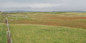 Paysage dans l'Est de Baleshare.