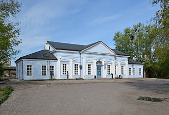 Jõgeva gamla järnvägsstation.