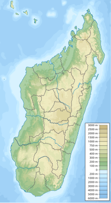 Mappa di localizzazione: Madagascar