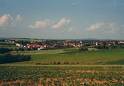 View of the town