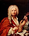 Image 90Antonio Vivaldi, in 1723. His best-known work is a series of violin concertos known as The Four Seasons. (from Culture of Italy)