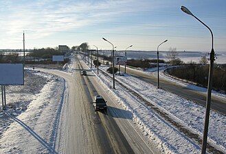 La M12 près de Ternopil.