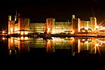 Le château de Caernarfon.