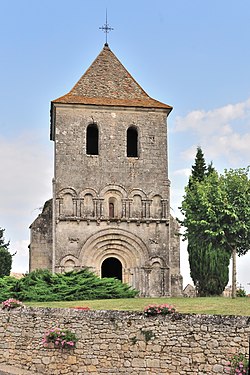 Skyline of Carsac-de-Gurson