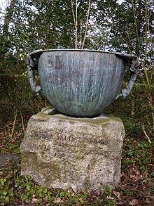 Oscar Bally-Forcart (1864–1938), Chemiker, Unternehmer und Gründer des Schweizer Nahrungsmittel-herstellers Haco, Familiengrab auf dem Friedhof Hörnli, Riehen, Basel-Stadt