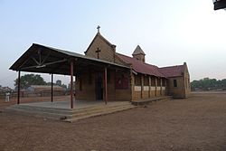 A Catholic church in Tonj