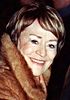 Annie Girardot at the 2005 César Awards, wearing a fur coat and looking to the front