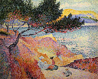 Henri-Edmond Cross, 1906–07, La baie à Cavalière, Musée de l'Annonciade, Saint-Tropez, France