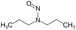 Strukturformel von N-Nitrosodipropylamin