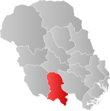 Nissedal within Telemark