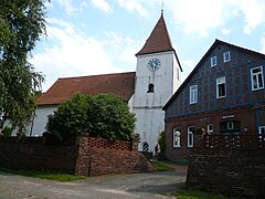 St-George's church in the locality of St. Jürgen