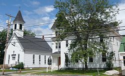 Town Hall (right) in Center Conway