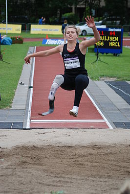 Tijdens de Arena Games in Hilversum