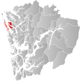 Herdla within Hordaland