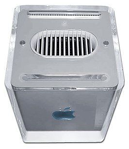 Een Power Mac G4 Cube.