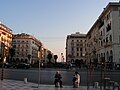 Upper Aristotelous Square, where the Place Civique was to be located