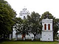 Šķaune: Römisch-katholische Kirche der Heiligen Dreifaltigkeit in Landskoron, erbaut 1828