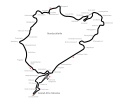 Vergelijking Nordschleife en Großer Preis-Strecke (1995–2001)