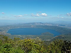 Coatepeque Caldera, El Salvador, tafkin kogi