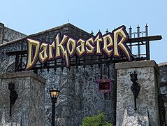 DarKoaster à Busch Gardens Williamsburg.