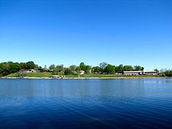 Skyline of Estill Springs