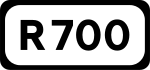 R700 road shield}}