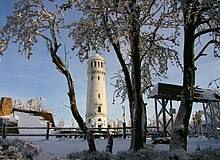 Wieża Bismarcka na Wielkiej Sowie (Gmina Pieszyce), która została wyremontowana i ponownie udostępniona turystom