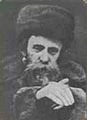 Rabbi Aharon Rokeach, the fourth Belzer Rebbe. He led the Belz Hasidic dynasty through the Holocaust and was known for his piety and leadership.