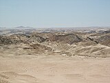 Moon landscape near Swakopmund