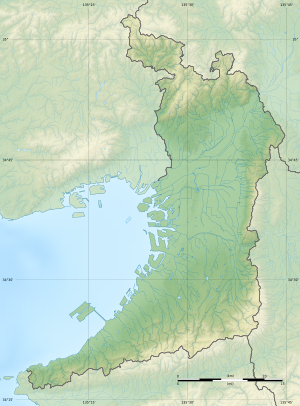 岩湧山の位置（大阪府内）