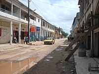 Straat in Ziguinchor