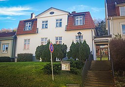 Gränna Adventkyrka, från Brahegatan