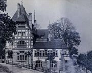 Der Neubau des Bruderhauses im Jahre 1907