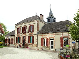 The town hall in Allemanche