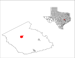 Caldwells läge i Burleson County och Burleson Countys läge i Texas.