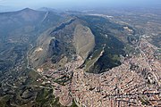 Blick von oben auf Jaén