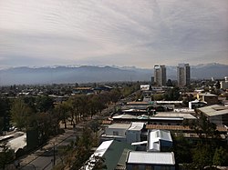 View o Rancagua, Caceres Street (Calle Caceres) in Clinica Salud Integral