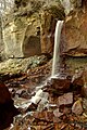 Waterval in het openluchtmuseum