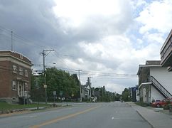 Victoria street in Scotstown.