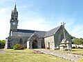 L'église Saint-Corentin de Trégornan et son calvaire.