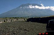 Gunung Agung på Bali.