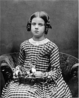 Anne Elizabeth Darwin in 1849.