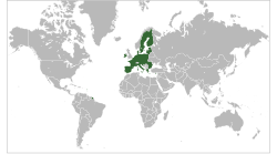 Location of European Union